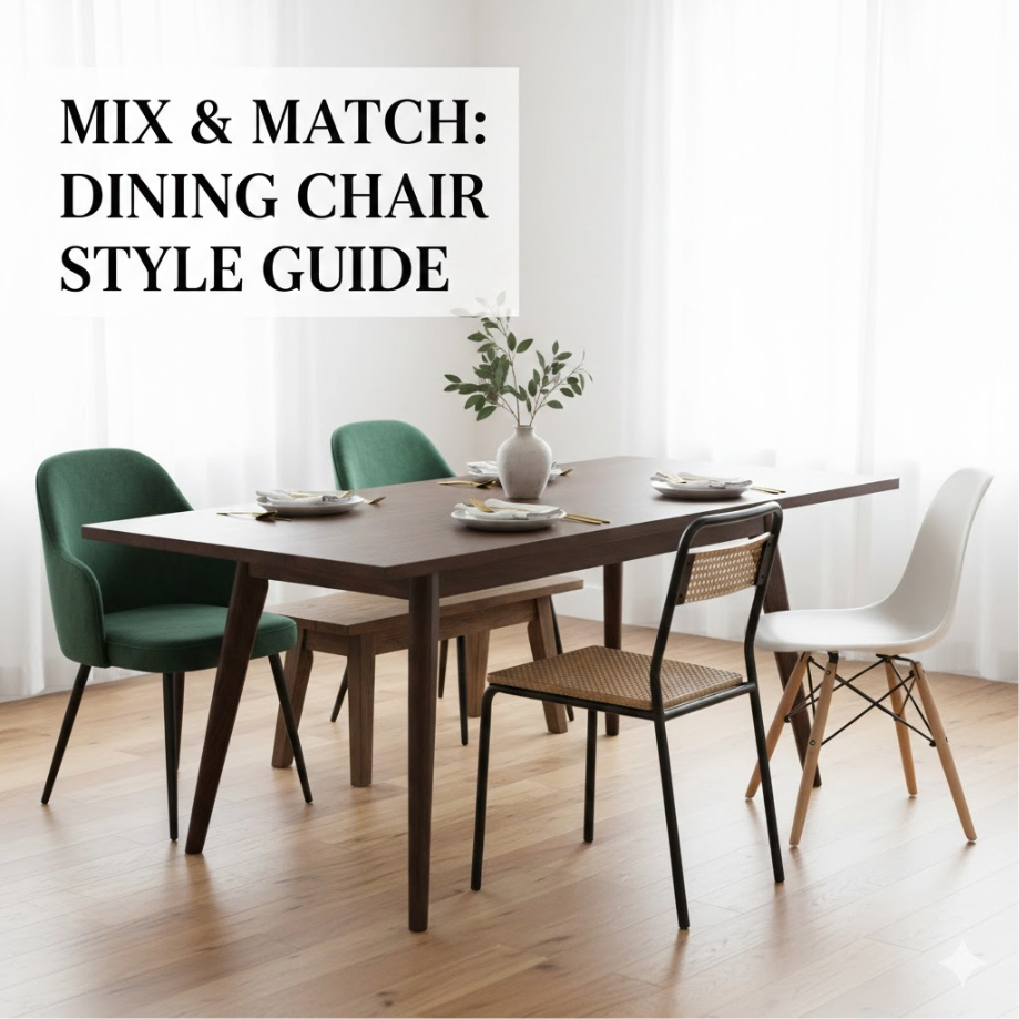 Tips to match dining chair to dining table