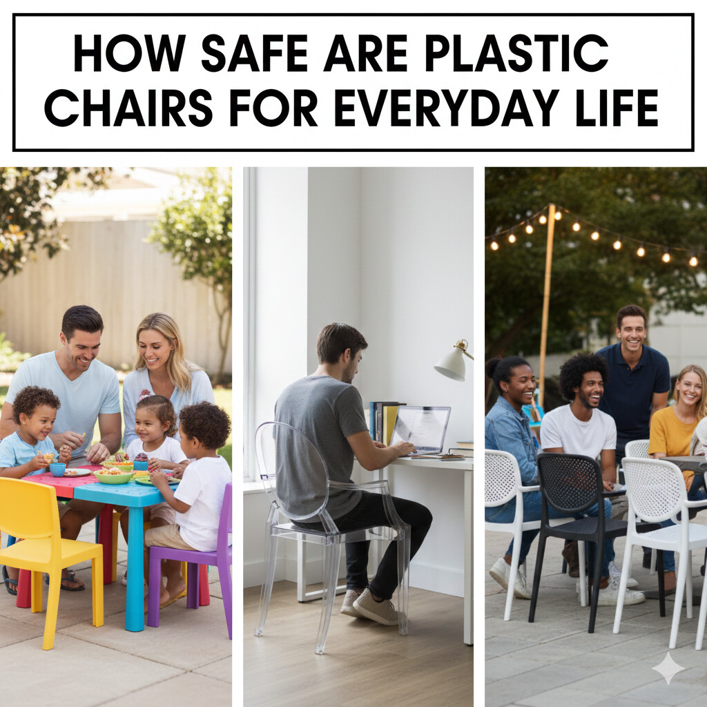 How safe are plastic chairs