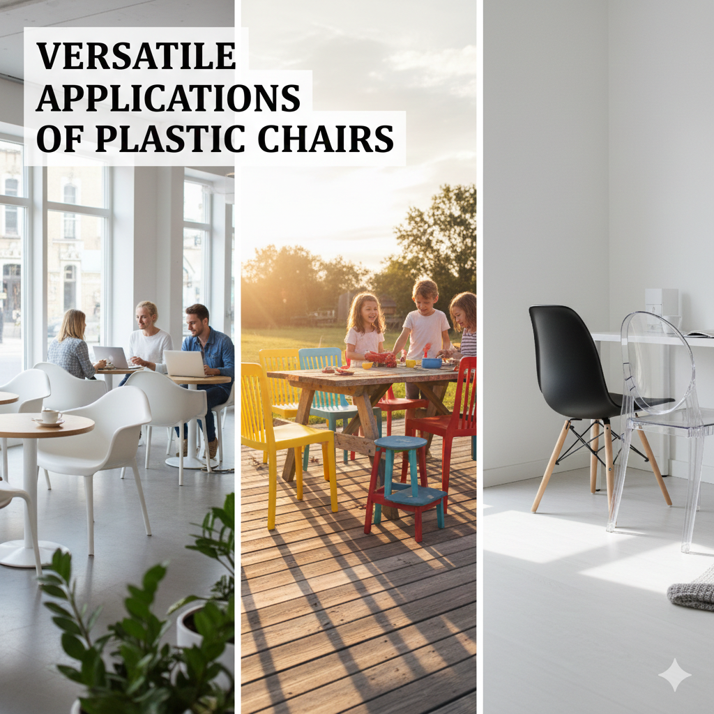Various uses and applications of plastic chairs