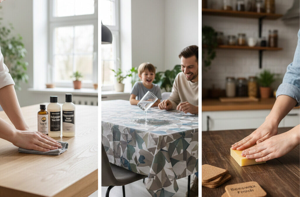 Waterproofing Your Dining Table – Best Methods, Products, and Easy DIY Hacks