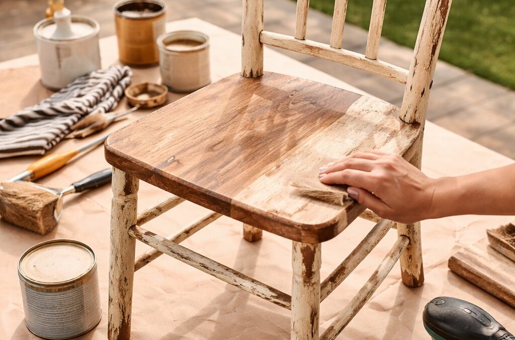 DIY Chair Restoration and Upcycling