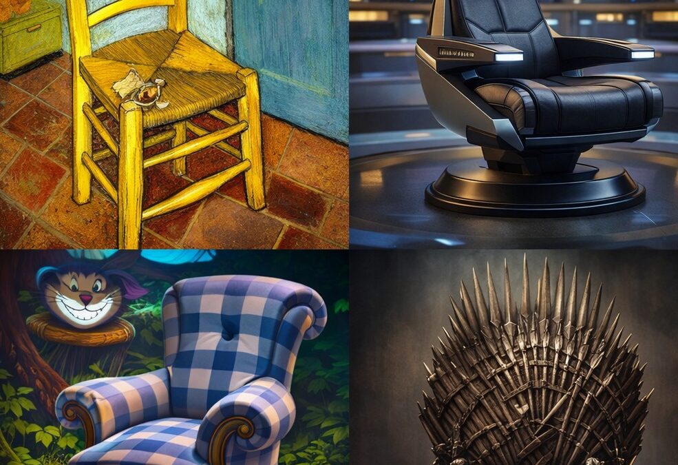 Chairs in Pop Culture and Art