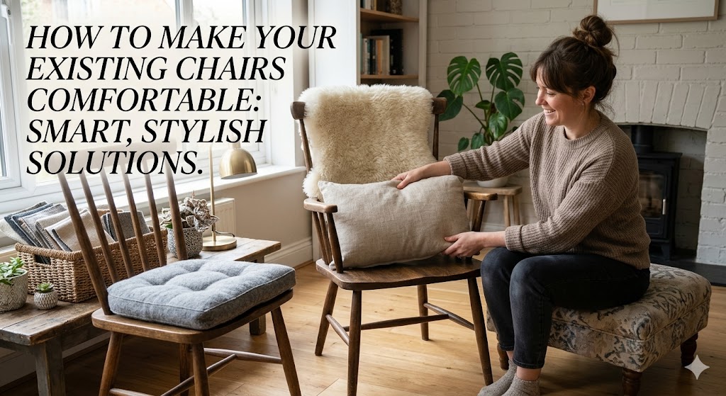 Make your chairs stylish and comfortable
