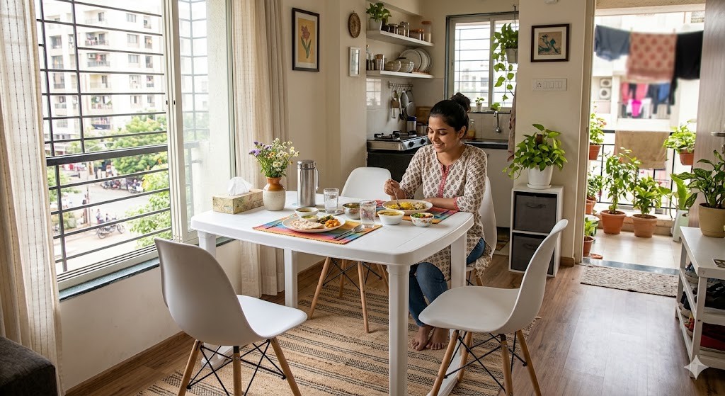 Benefits of Plastic Dining Tables for Small Spaces