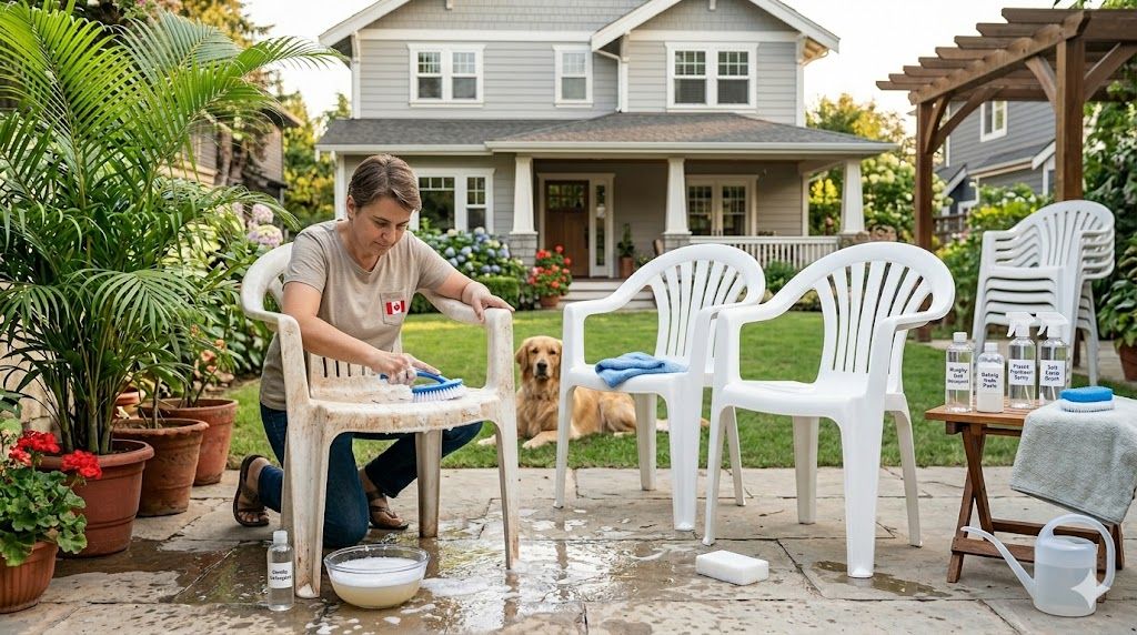 Maintenance and care of plastic chair