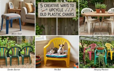 5 Creative Ways to Upcycle Old Plastic Chairs (That’ll Make Your Neighbors Jealous)